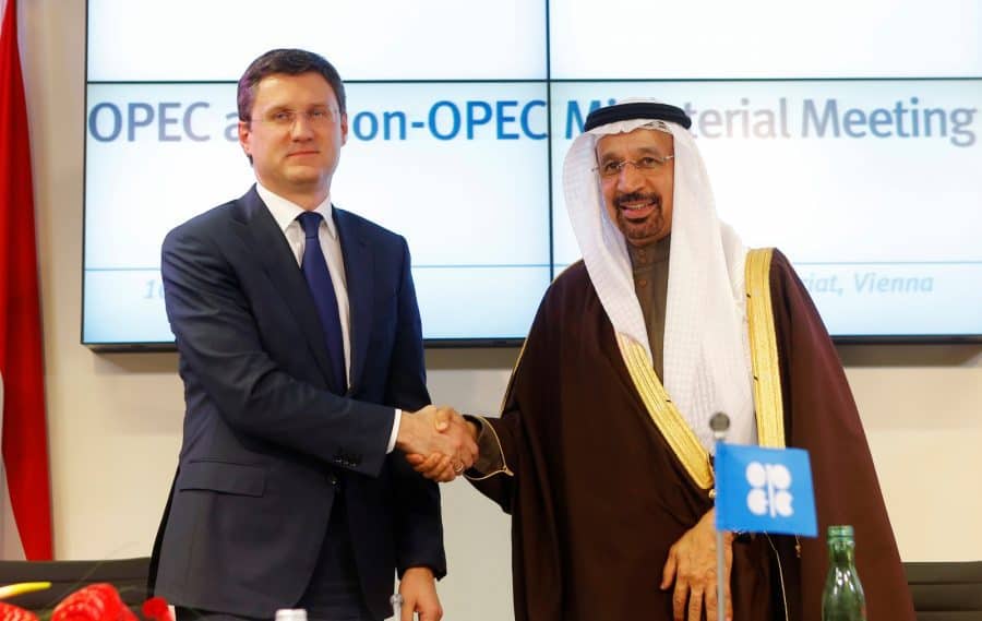 Relación Arabia Saudí y Rusia. La OPEP y Rusia controlan las restricciones de producción