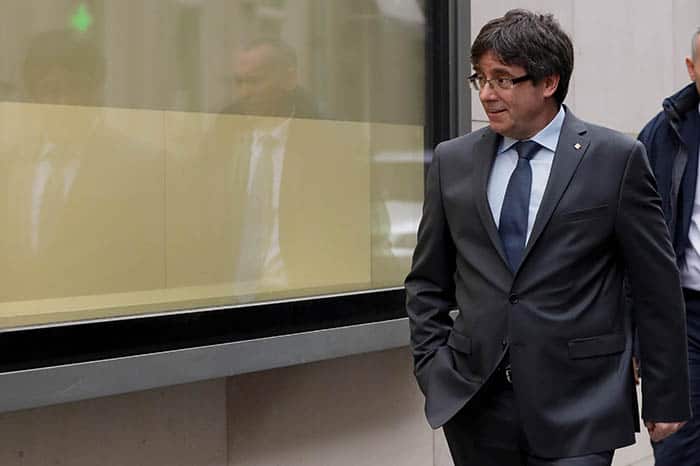 Puigdemont se enfrentaría a una condena por malversación de 12 años