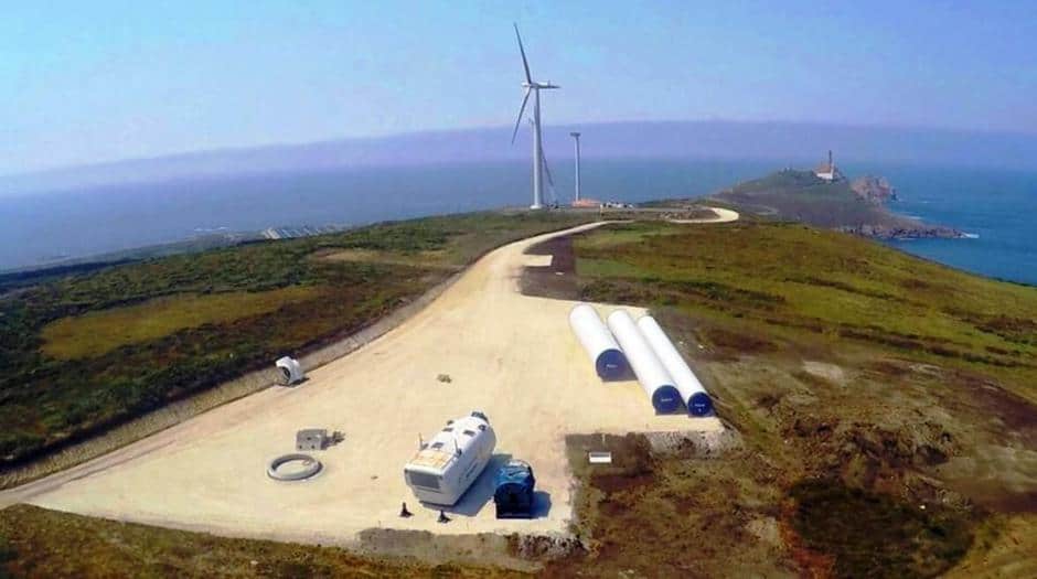 Construyen parque eólico de Extremadura