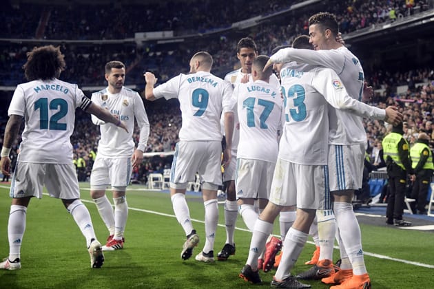 Benzema y Cristiano brillan en goleada del Real Madrid al Girona