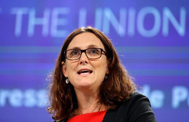 Cecilia Malmstrom: La UE insiste en una exención de los aranceles de Donald Trump