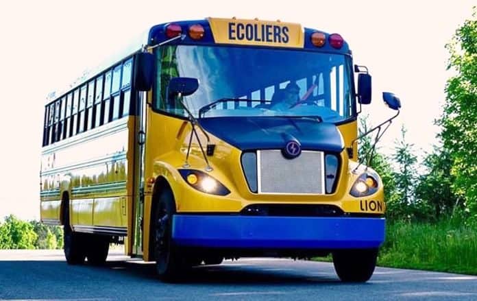 Autobuses eléctricos en EEUU para las escuelas