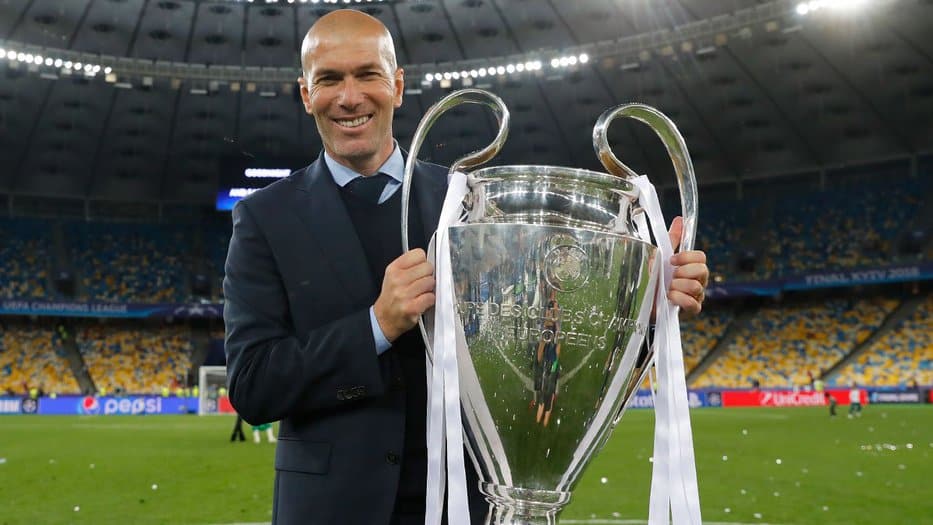 Zidane ocupa un lugar de gloria entre los récords del Real Madrid