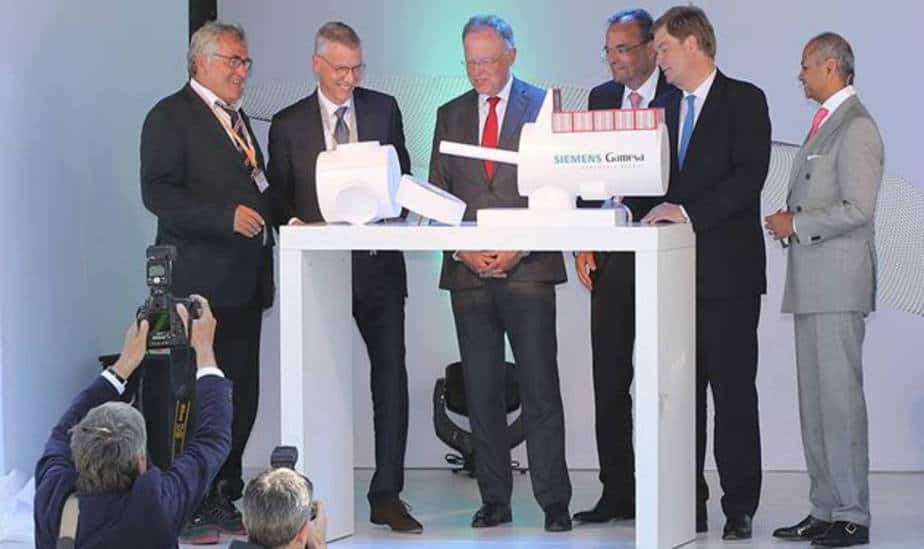 Siemens Gamesa inaugura planta de nacelles para eólica marina en Alemania