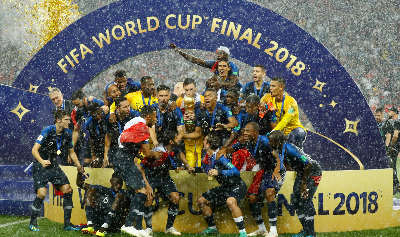 Francia se consagró campeón del mundo en el Luszhniki Stadium tras vencer a Croacia por 4 a 2