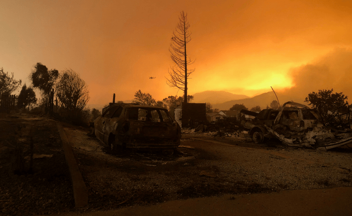 incendios forestales en california