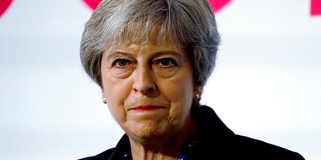La primera ministra del Reino Unido, Theresa May. Frank Augstein / Pool vía Reuters