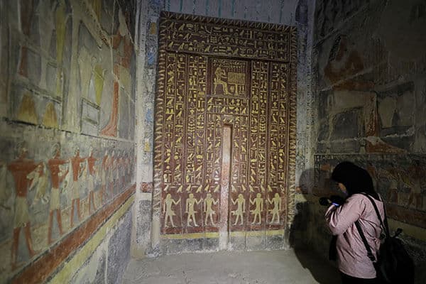 En las mejores fotos del fin de semana está la la tumba de Mehu en Egipto