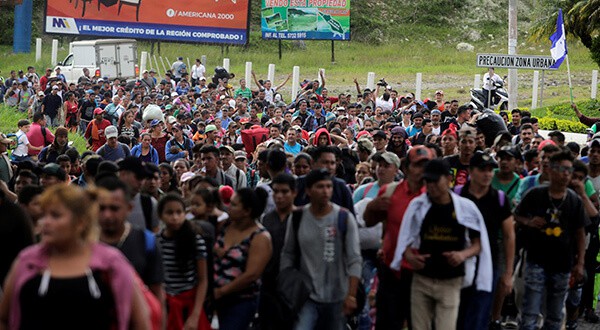 Unas 1.300 personas partieron el sábado desde el norte de Honduras rumbo a EEUU/Reuters