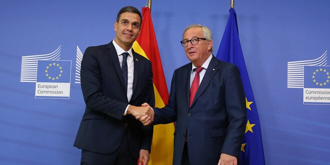 Sánchez y Juncker