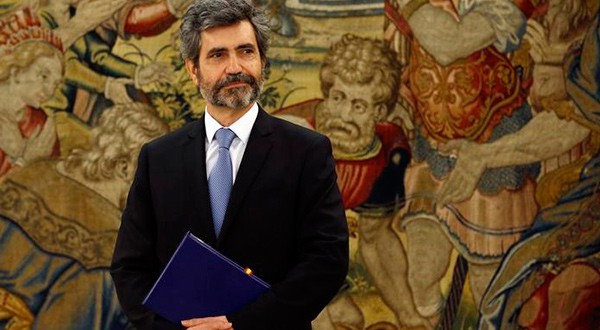 El presidente actual del Tribunal Supremo y del Consejo General de Poder Judicial, Carlos Lesmes Serrano, cederá el poder al juez Manuel Marchena/Reuters