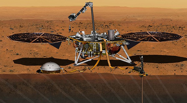 La misión InSight de la NASA aterrizó en Marte. Se trata del primer vehículo espacial construido para explorar el interior profundo de otro mundo/Reuters