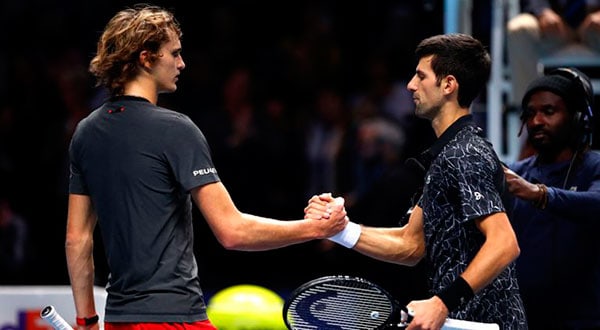 Djokovic y Zverev se enfrentan este domingo en la final de los Masters ATP de Londres / SkySports