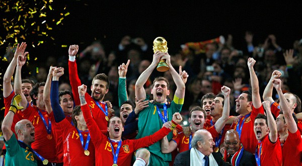 España, campeona del mundo en 2010