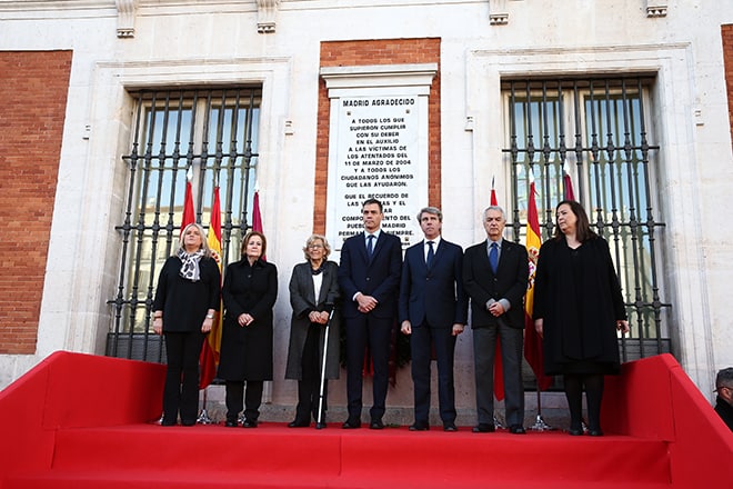 Madrid recuerda a las víctimas del 11M en el 15º aniversario