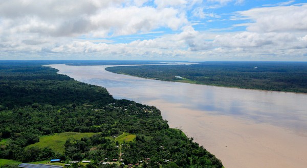 El río Amazonas.