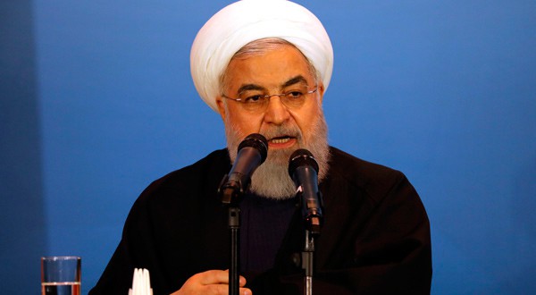 Hassan Rouhani, presidente de Irán, hizo oficial el rompimiento del pacto nuclear.