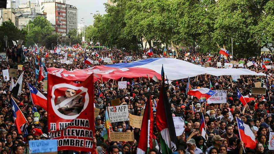 Marcha Santiago de Chile