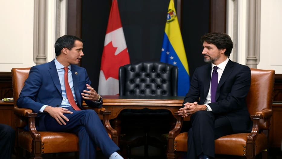 Trudeau y Guaidó hablaron sobre Venezuela