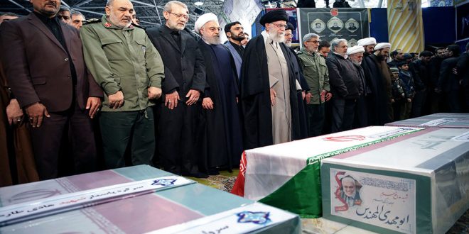 El funeral de Soleimani sirvió de excusa para volver a clamar venganza