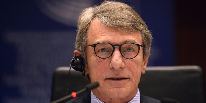 Presidente del Parlamento Europeo, David Sassoli