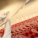 Un científico diluye muestras durante la investigación y el desarrollo de una vacuna contra la enfermedad del coronavirus en un laboratorio / Foto REUTERS / Anton Vaganov