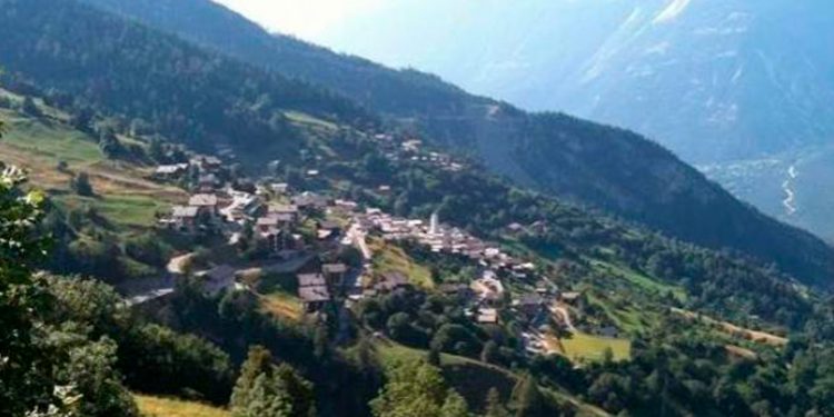 Vista de Albinen, Suiza / Wikipedia imágenes