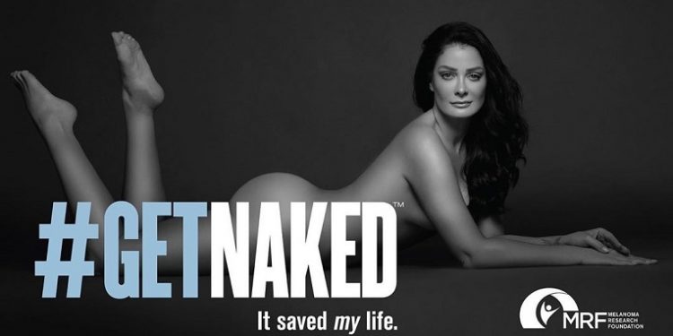 Dayanara Torres se desnuda contra el melanoma de piel