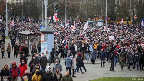 Protestas en Bielorrusia / REUTERS