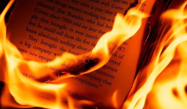 quema de libros
