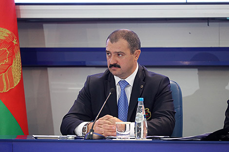 Viktor Lukashenko, hijo de Alexander Lukashenko y sancionado por la UE / Sitio oficial de Bielorrusia