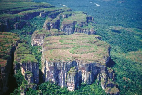 Parque Nacional Natural Chiribiquete, Guaviare, Colombia, donde hicieron los nuevos hallazgos de pintura rupestre / Wikipedia Imágenes