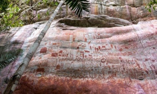 Pinturas rupestres en Colombia / Wild Blue Media/Marie-Claire Thomas