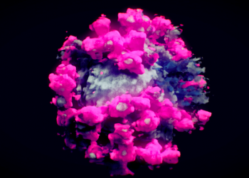 Primera imagen real del coronavirus en 3D