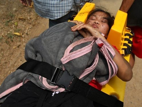 Brutal represión por parte del ejército de Birmania deja más de 100 muertes, incluyendo niños. REUTERS