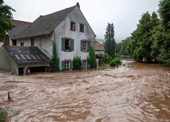 torrenciales lluvias en Alemania