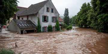 torrenciales lluvias en Alemania
