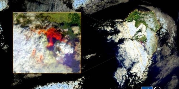 La erupción del volcán de La Palma ha liberado a la atmósfera grandes cantidades de dióxido de azufre (SO2), un gas sumamente tóxico