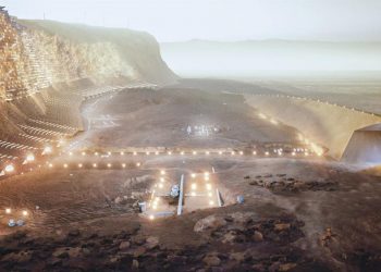 Nüwa ciudad en Marte