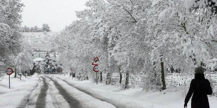 Se espera que la borrasca Arwen llegue este sábado a España y se prevé que deje hasta 25 centímetros de nieve y temperaturas bajo cero