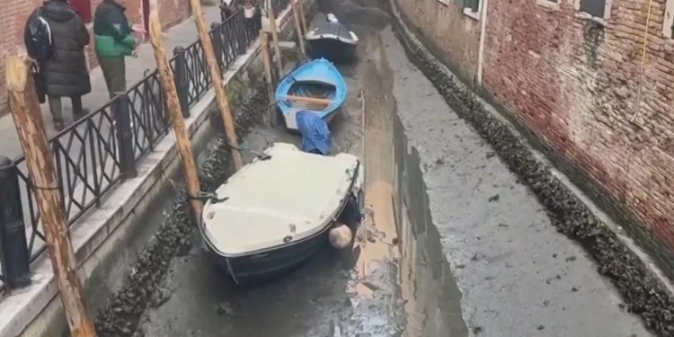 Venecia sequía