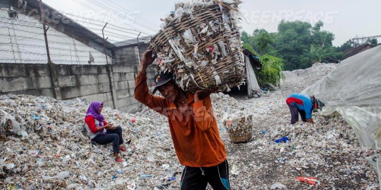 Indonesia desechos plásticos