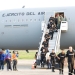 Militares de la UME de España al aterrizar en suelo venezolano/Ministerio de la Defensa de España