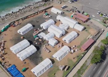 Instalan hospital de campaña de Samaritan’s Purse en La Guaira