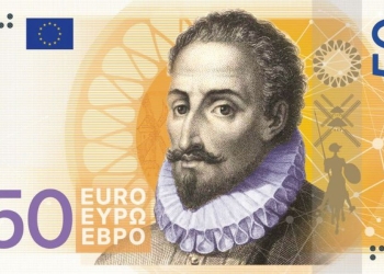Propuesta de billete de 50 euros, Miguel de Cervantes