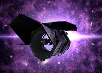 Ilustración del telescopio Roman/ GSFC-SVS