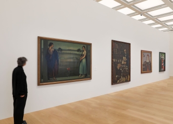 Vistas de las nuevas salas de la Colección Banco Santander/ Foto Belén de Benito
