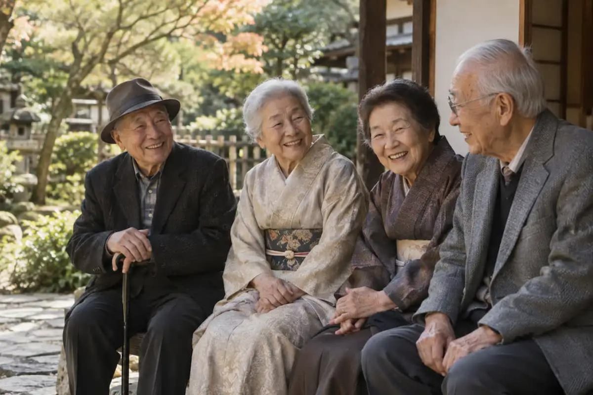 Japon centenarios longevidad