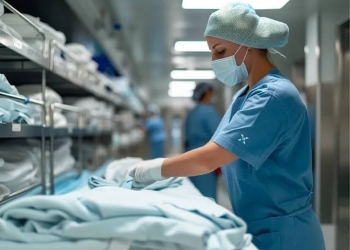 tejido hospitalario patógenos